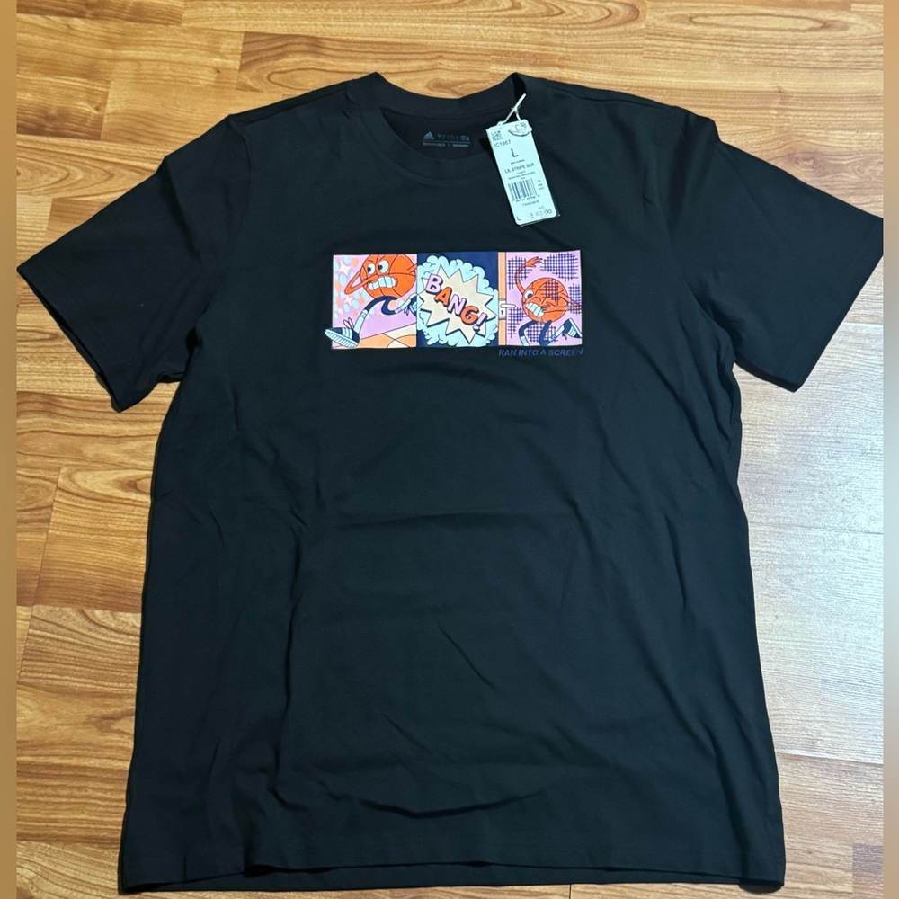 Adidas Lil Stripes Basketball Tee Shirt